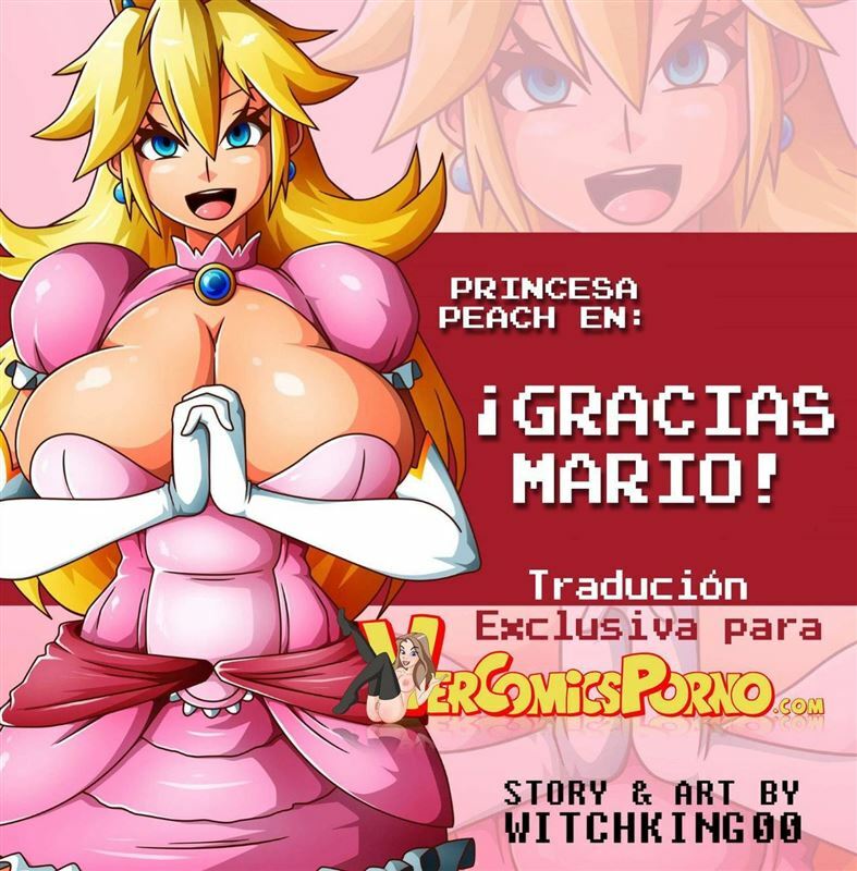 Witchking00 – Princess Peach in: Thanks Mario!