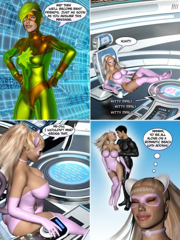 Metrobay Comix – Cyber Grrl – The Birth of Spamela 1-5