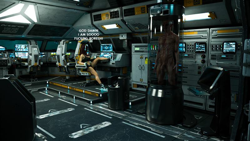 Bounty Huntress Arie- Cockpit - 3DZen