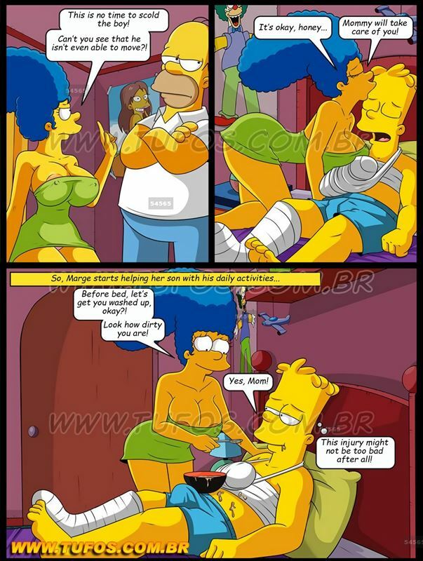 The Simpsons 11 - Caring for the Injured Bartie by Croc