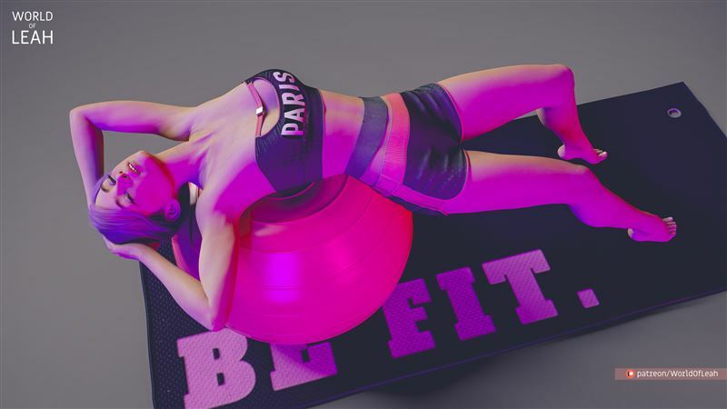 WorldOfLeah - Lily sexy work-out