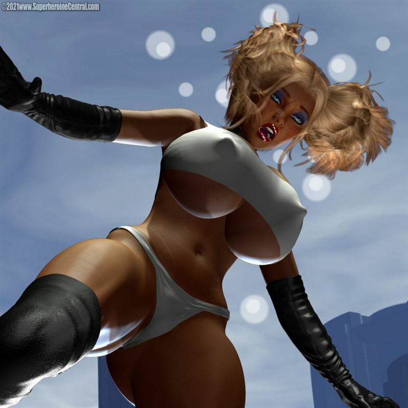 SuperHeroineCentral, - Atomic Blonde in a Glutton for Torment