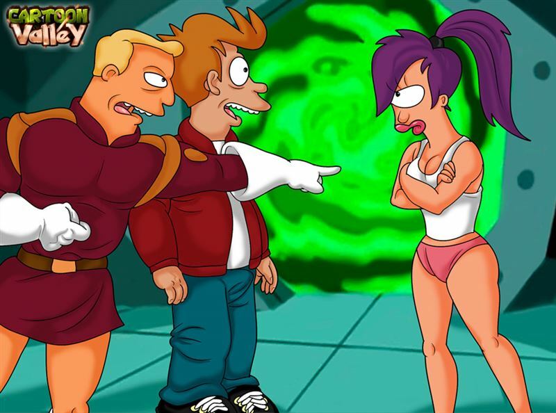 CartoonValley – Zapp, Leela and Fry From Futurama in a Steamy Threesome