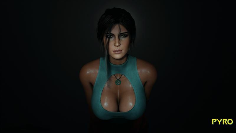 PYRO – Lara puts her breasts to good use