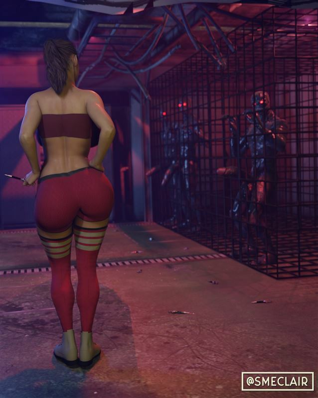 SMEclair - Claire Redfield's Monster Gangbang