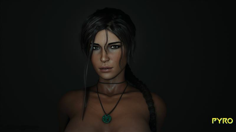 PYRO - Lara puts her breasts to good use