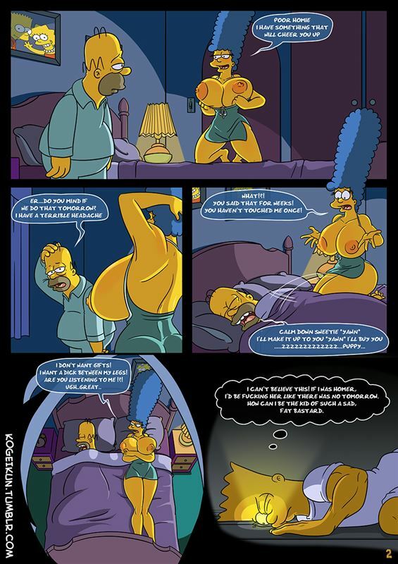 Marge Simpson Sleep Walking