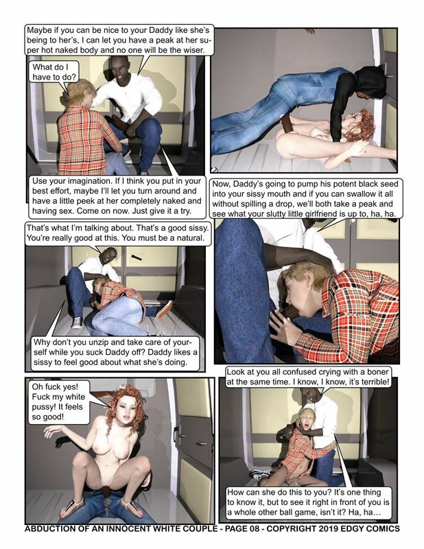 3Dpimp - The abduction of an innocent white couple for black servitude