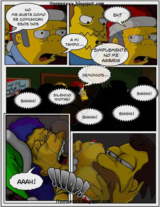 Itooneaxxx - Simpsons Sexy Christmas 1-2