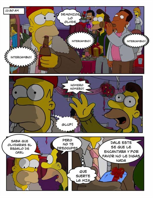Itooneaxxx - Simpsons Sexy Christmas 1