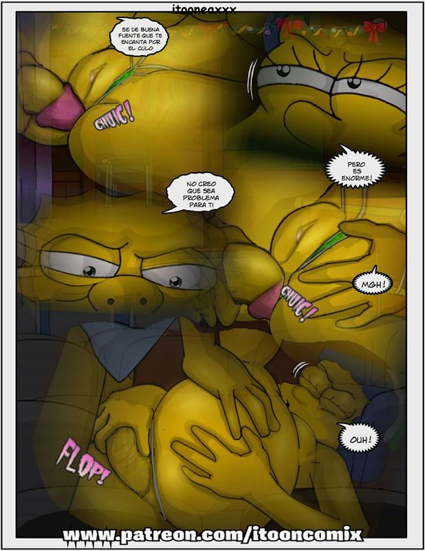 Itooneaxxx - Simpsons Sexy Christmas 2 The Rest