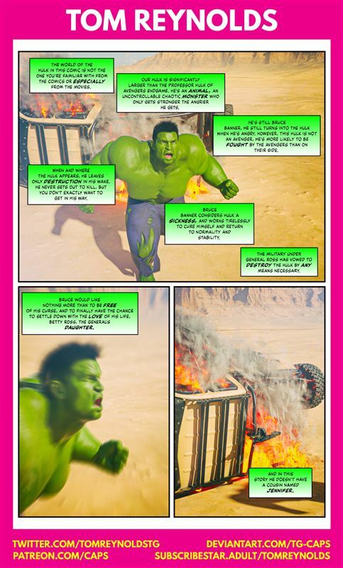 Tom Reynolds – Hulk: Bustier