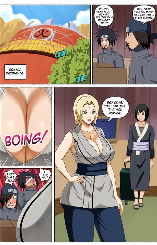 Pink Pawg - Tsunade and Her Assistants (Naruto)