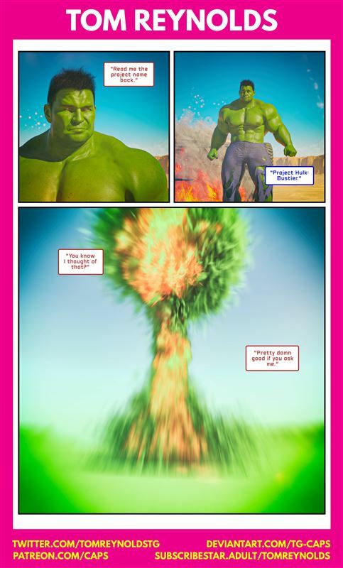 Tom Reynolds - Hulk: Bustier