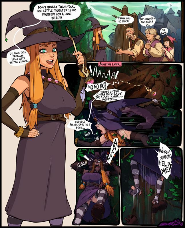ShadowMist – Witch comic