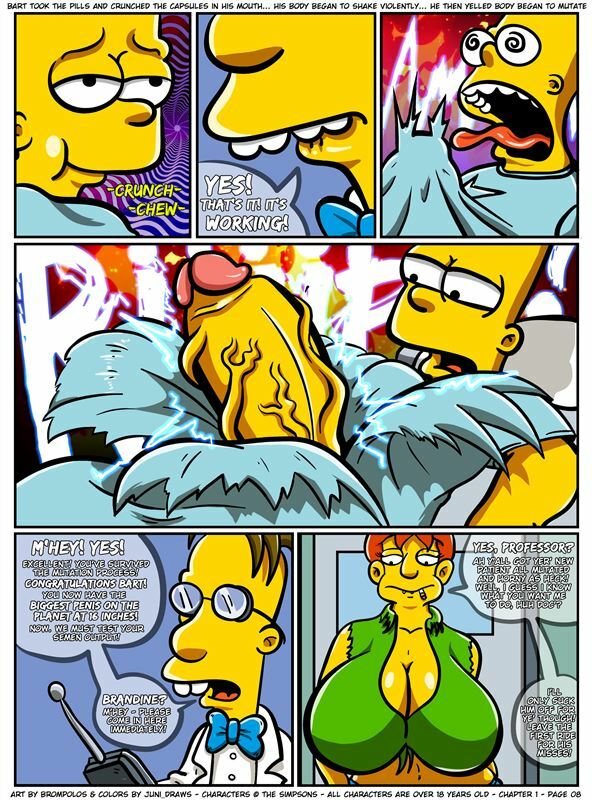 Brompolos - Juni_Draws - The Sexensteins 1-2 (Simpsons)