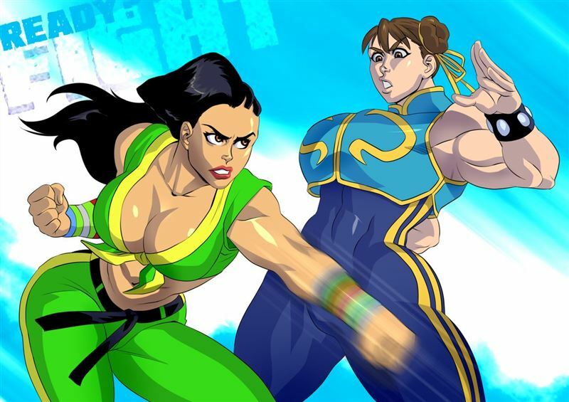 VanBrand - Laura Matsuda vs Chun-Li (Street Fighter V)