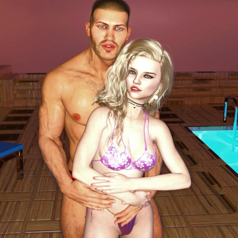 Hot couple at the pool by Idontknowme