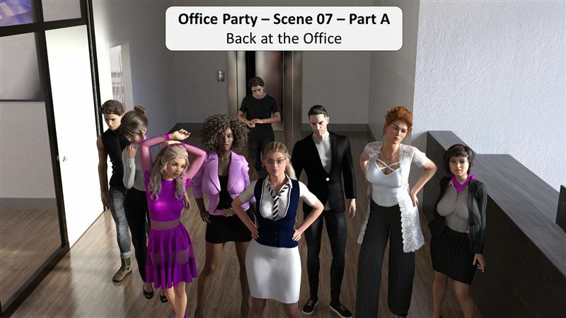 HexxetVal - Office Party - Scene 07 - Part A