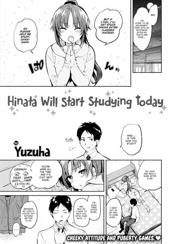 Yuzuha – Hinata Will Start Studying Today