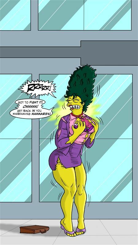 Manic - New Marge Hulk Sequence