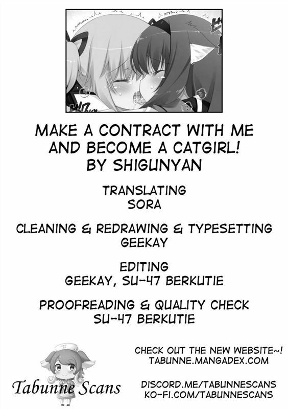 Boku to Keiyaku shite Nekomimi Shoujo ni Natte yo! Make a contract with me and become a catgirl!
