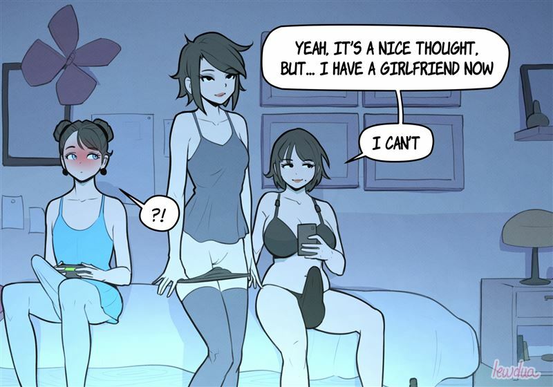 Lewdua - Alice And Alison Playing Games With The Secret Lover At Night