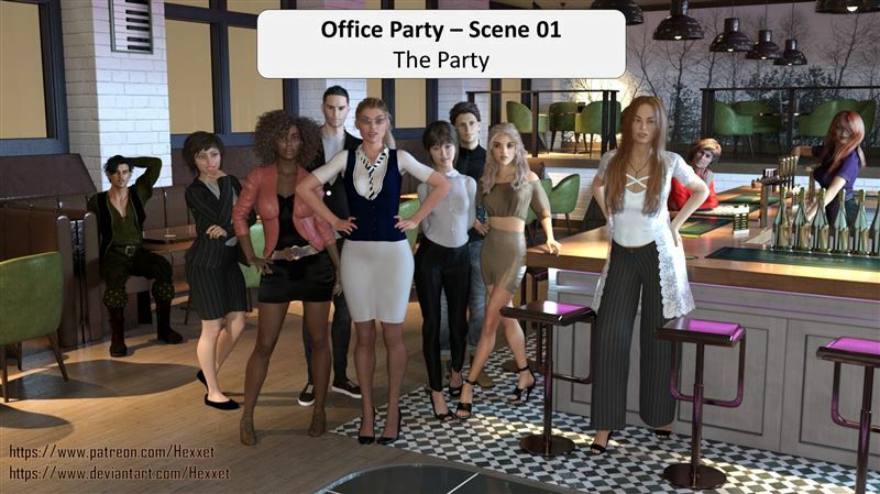 HexxetVal – Office Party – Scene 1-8