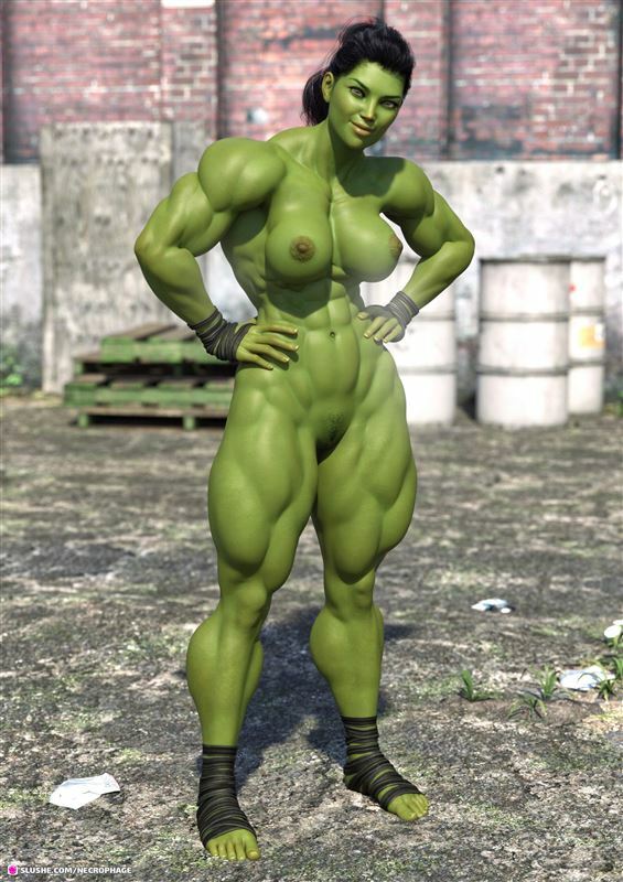 Necrophage She Hulk … the Brawler