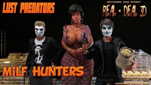 Real-Deal 3D - Lust Predators - Milf Hunters 01