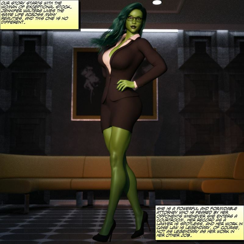 Destroxxiv - She Hulk Xmas