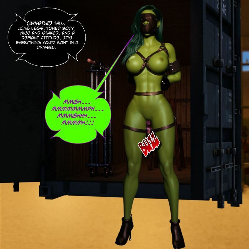 Destroxxiv - She Hulk Xmas part 3