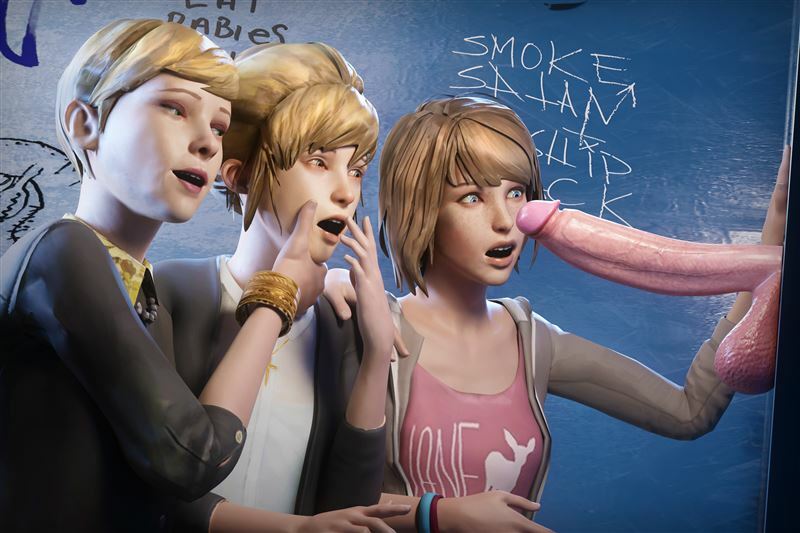 Fjaye - Max, Kate And Victoria At Vortex Club Party (Life is Strange)