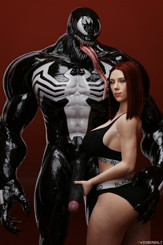 Cyberbolt – Blacked – Black Widow x Venom