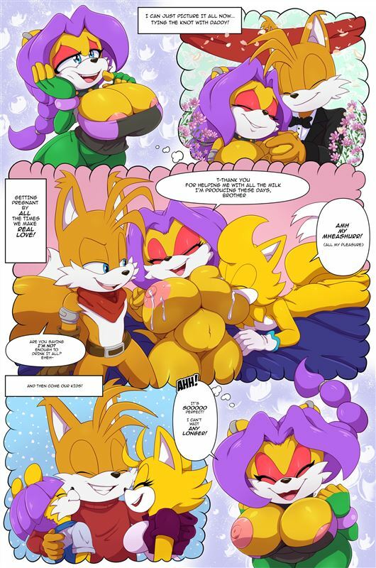Sonic Huge Breasts Lactating - Family Bonding | XXXComics.Org