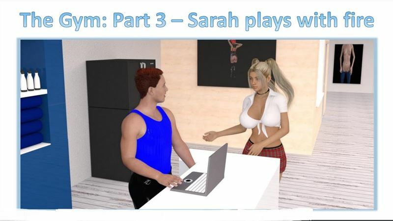 Martina plex – The gym part 3 – Sarah plays with fire