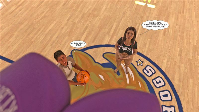 GiantPoser - A Basketball Game According To Amanda's Rules