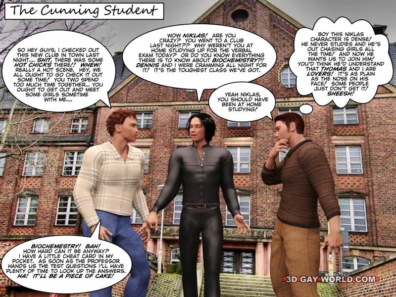 3D Gay World – The Cunning Student 1-2