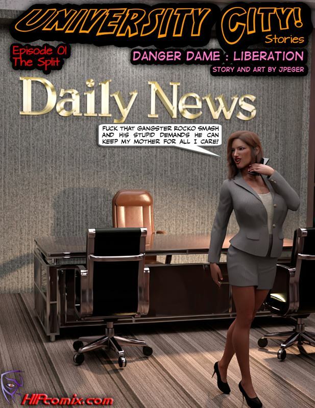 HipComix – University City Stories – Danger Dame Liberation 1