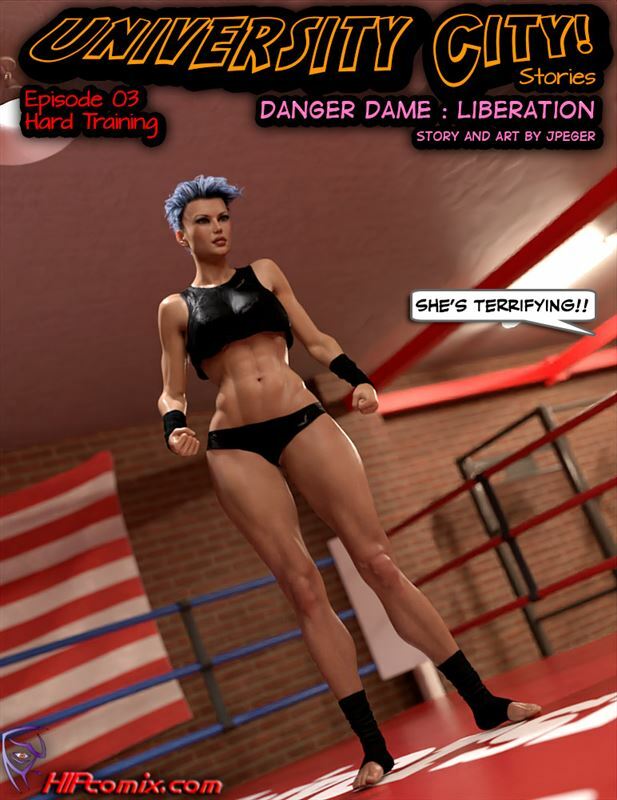 HipComix – University City Stories – Danger Dame Liberation 3