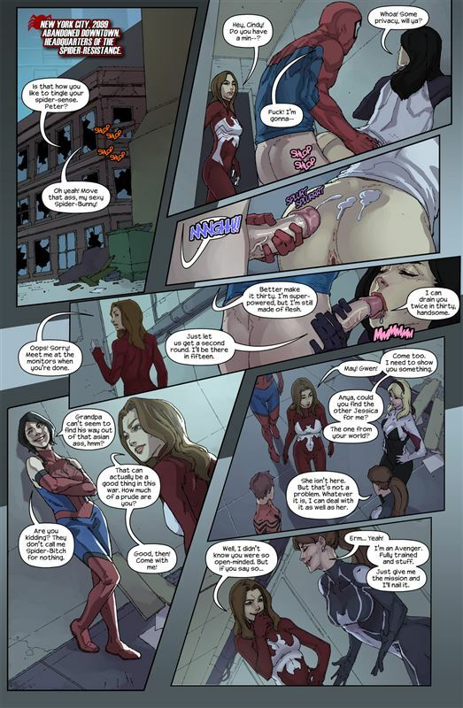 Tracy Scops - Porn Edge of Spider-Verse - The Hunt for the Inheritors