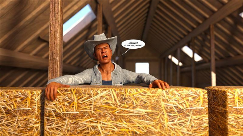 Tall Farm Girl: The Hay Bales