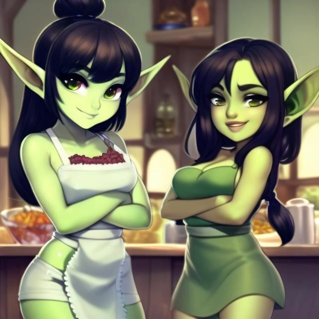 My AI made Goblin girls by AI Generated