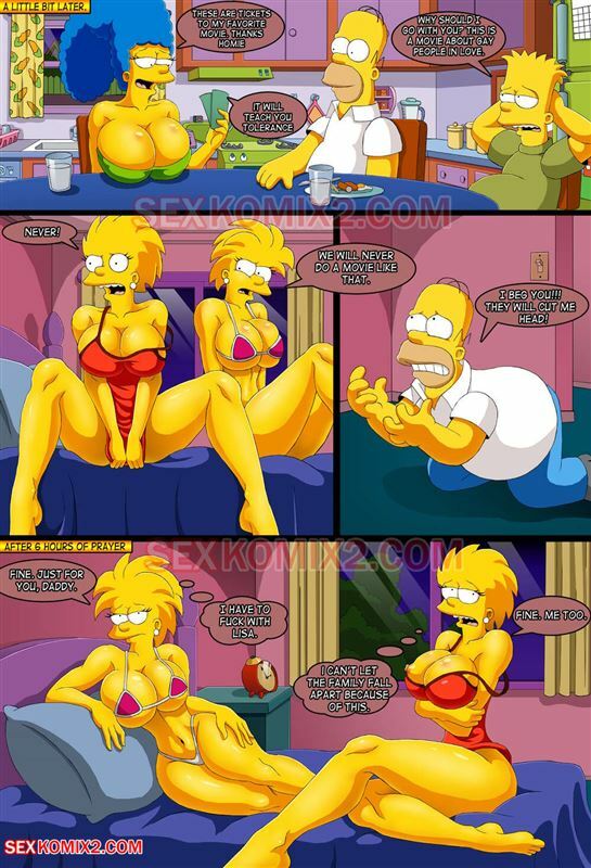 Sexkomix2 – Simpsons: To the planet Orgasmo