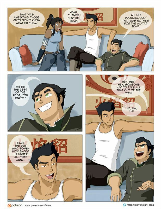 Intimate Meeting – The legend of Korra by Area
