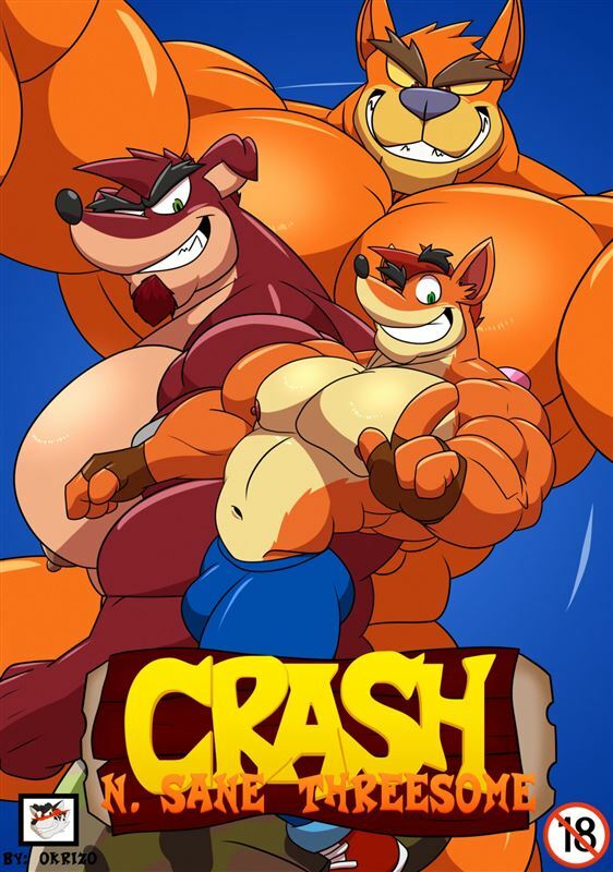 slash876 – Crash N. Sane Threesome (Crash Bandicoot)