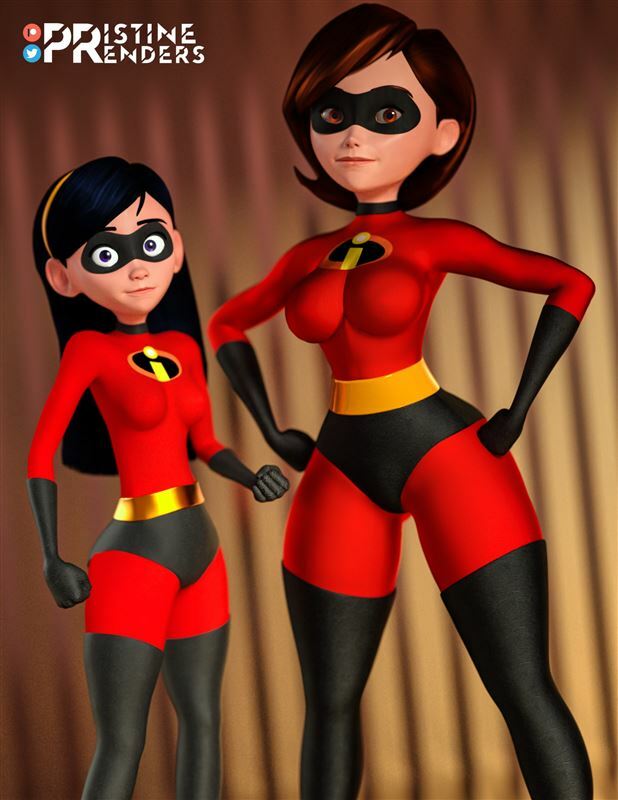 Helen and Violet Parr – The Incredibles