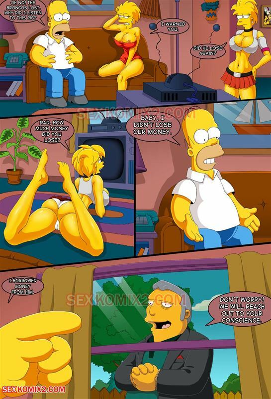 Sexkomix2 - Simpsons. To the planet Orgasmo