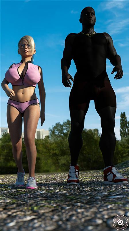 ThanusDestroyer - Gwen's Big Date Weekend Series - Our for a Jog