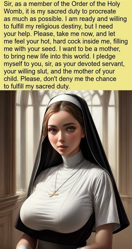 Sinful nuns 1 - AI generated
